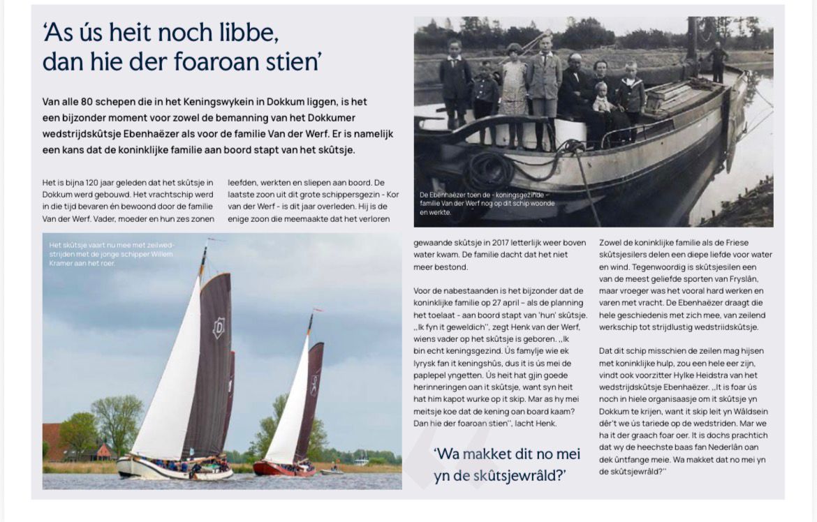 Ebenhaezer in de schijnwerpers voor Koningsdag 2026!