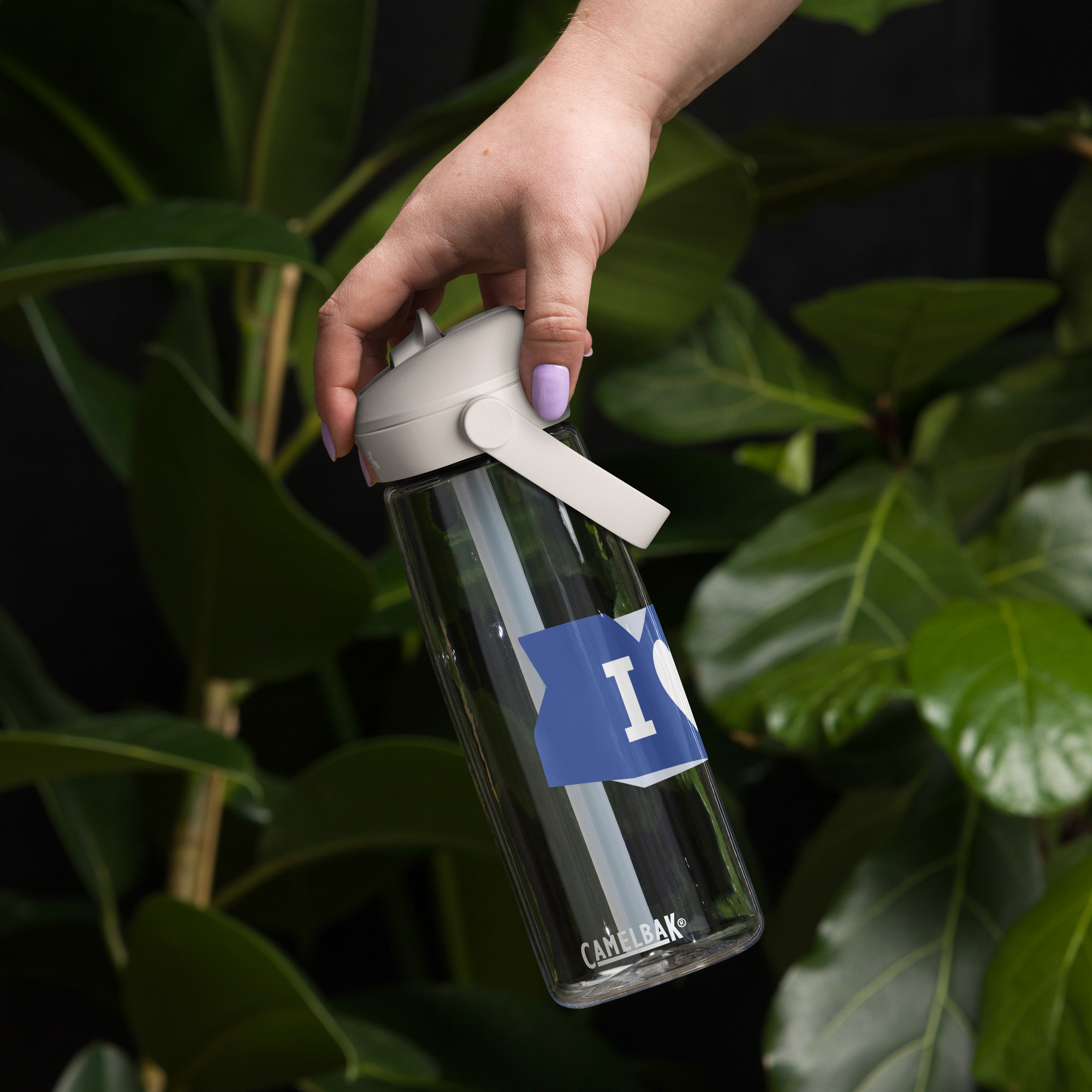 I love Sailing Waterfles 5