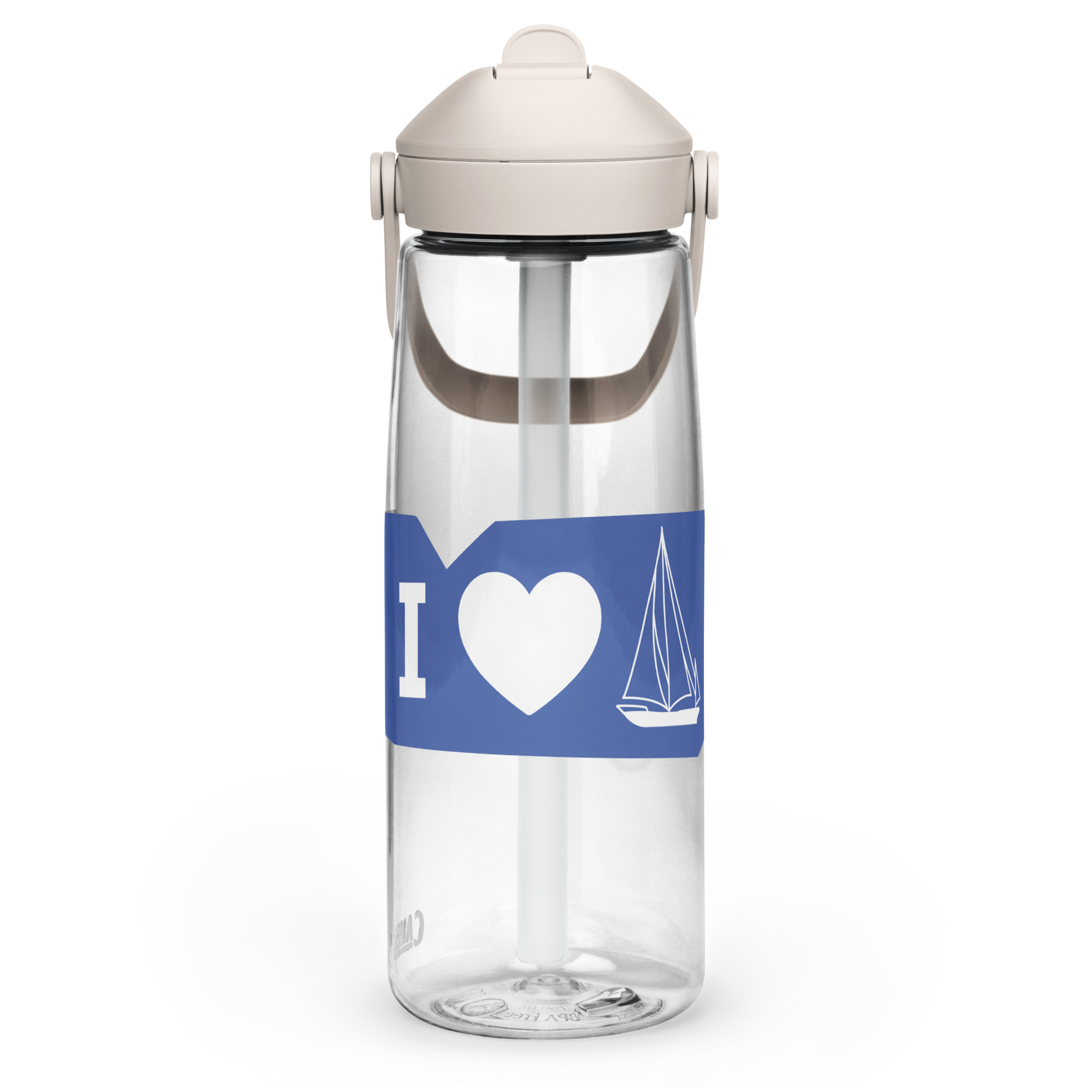 I love Sailing Waterfles 6