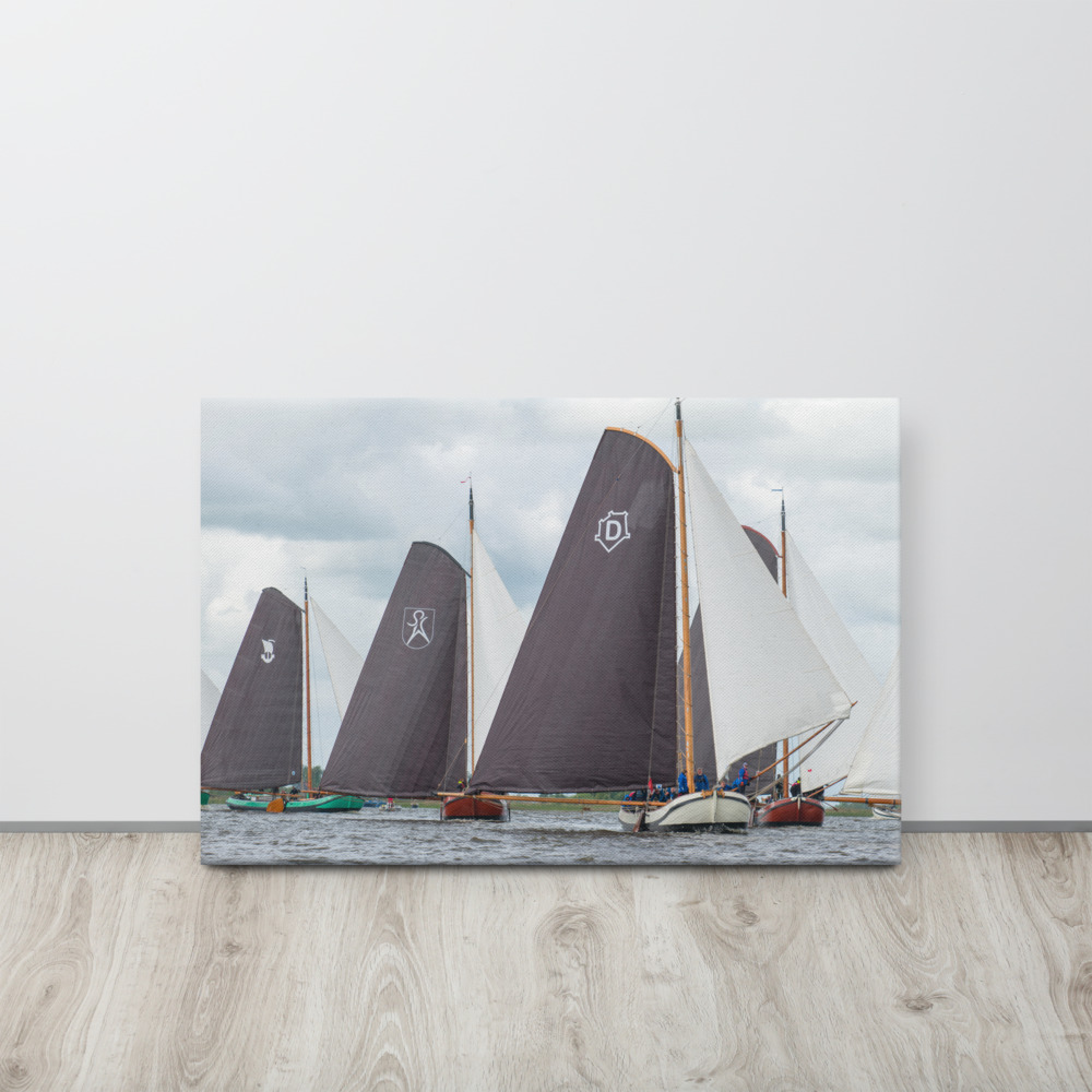 Skutsje Voor de Wind - Canvas 2