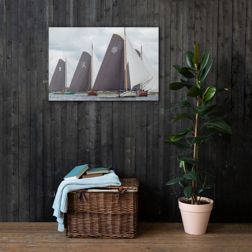 Skutsje Voor de Wind - Canvas 4
